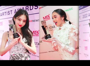 Lyodra Menang Penghargaan AAA 2022 Bareng Han So Hee & Park Min Young