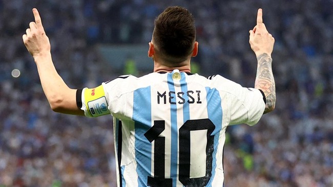 Sepanjang membela timnas Argentina, hingga kini Lionel Messi mengoleksi 11 gol di Piala Dunia.