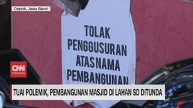 VIDEO: Tuai Polemik, Pembangunan Masjid di Lahan SD Ditunda