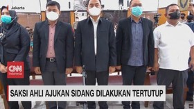 VIDEO: Saksi Ahli Ajukan Sidang Dilakukan Tertutup