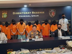 Penampakan 8 Tersangka Penganiayaan Sadis ART di Apartemen Jaksel