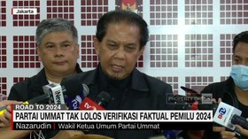 VIDEO: Partai Ummat Tak Lolos Verifikasi Faktual Pemilu 2024