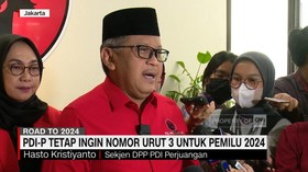 VIDEO: PDI-P Tetap Ingin Nomor Urut 3 Untuk Pemilu 2024