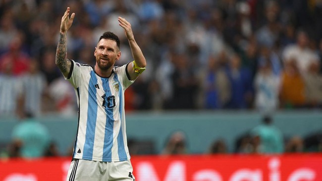 Striker timnas Prancis Olivier Giroud memberikan peringatan keras kepada bintang Argentina Lionel Messi jelang final Piala Dunia 2022.