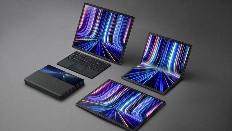 ASUS Zenbook 17 Fold OLED, Laptop Layar Lipat OLED Pertama di Dunia