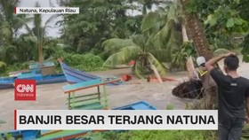 VIDEO: Banjir Besar Terjang Natuna