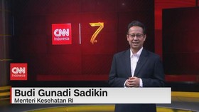 VIDEO: Aksi Menteri Kesehatan RI Menjadi Anchor CNN Indonesia