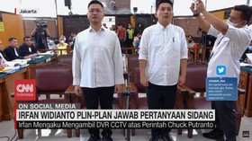 VIDEO: Irfan Widianto Plin-Plan Jawab Pertanyaan Sidang