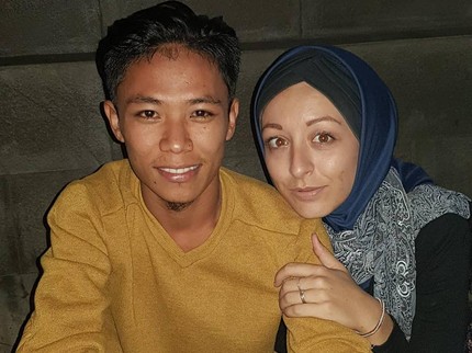 Kisah Cinta Pria Lombok-Bule Perancis Mualaf, Nikah dengan Mas Kawin Cobek Batu