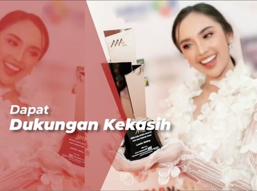 Bawa Piala Kemenangan AAA 2022, Lyodra Pamer Pesan Manis dari Pacar