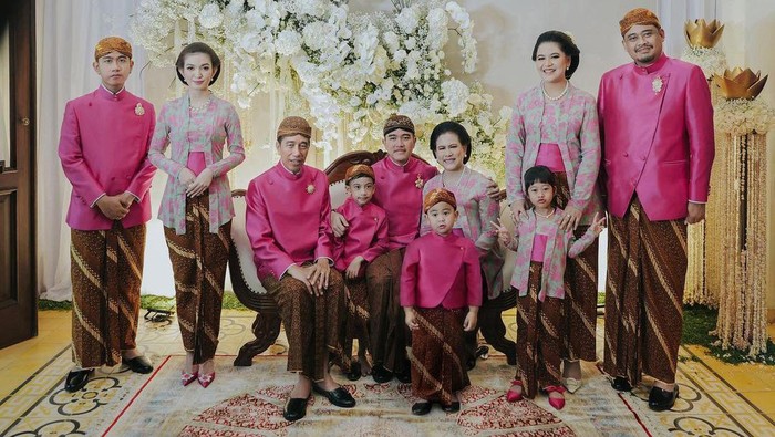 Ada yang Makna Pemimpin Cerdas sampai Dermawan, Ini Arti Nama Semua Cucu dari Presiden Jokowi