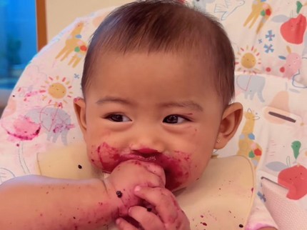 7 Potret Moana Anak Ria Ricis MPASI di Usia 4 Bulan, Gemas Banget Bun!