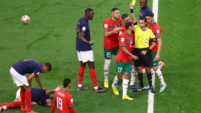 Tersingkir dari Piala Dunia, Maroko Protes Wasit Ramos ke FIFA