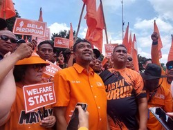 Buruh Mau Demo & Gugat Aturan Potong Gaji 25%, Kemnaker: Silakan Saja