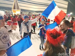 Suasana Al Bayt Stadium Jelang Laga Prancis Vs Maroko