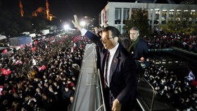 FOTO: Wali Kota Istanbul Musuh Erdogan Dijebloskan ke Penjara