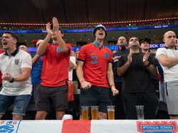 Piala Dunia 2022: Fans Inggris Tertib, Tak Ada yang Ditangkap di Qatar