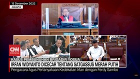 VIDEO: Irfan Widianto Dicecar tentang Satgassus Merah Putih