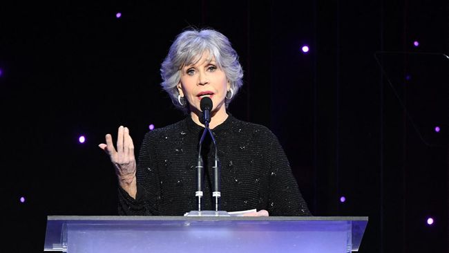 Aktris senior Jane Fonda membagikan kondisi kesehatannya setelah sempat mengabarkan terkena kanker.