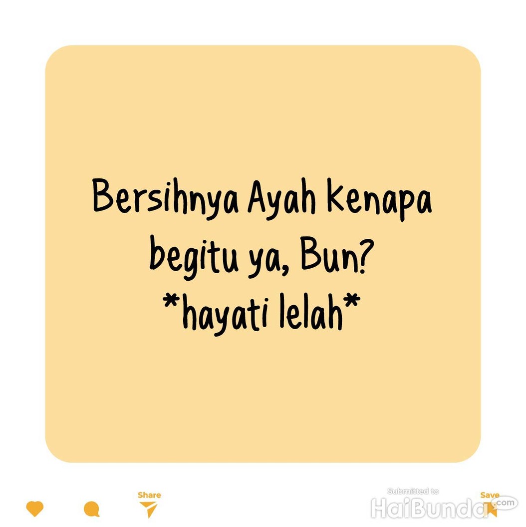 [KOMIK] Bersih Ala Ayah vs Bersih Ala Bunda