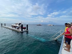 Dear Turis, Jembatan Pelabuhan Banjar Nyuh Nusa Penida Rampung Diperbaiki