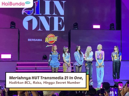 Meriahnya HUT Transmedia 21 In One, Hadirkan BCL, Raisa, Hingga Secret Number