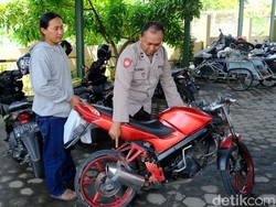 302 Pemotor Terjaring Razia di Nganjuk Jelang Nataru