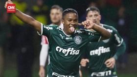 VIDEO: Real Madrid Rekrut Striker Berumur 16 Tahun dari Palmeiras