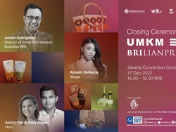 Yuk Tonton Kemeriahan Penutupan UMKM EXPO(RT) BRILIANPRENEUR 2022 