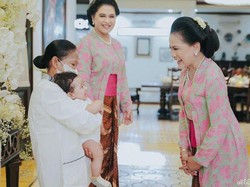 Bukan Cuma Nahyan, Adiknya Juga Tak Berbeskap di Nikahan Kaesang dan Erina