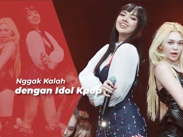img-title Cantiknya Lyodra saat Kolaborasi dengan AleXa di 2022 AAA After Stage