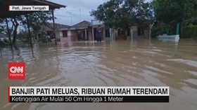 VIDEO: Banjir Pati Meluas, Ribuan Rumah Terendam