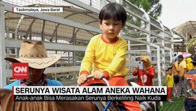 VIDEO: Serunya Wisata Alam Aneka Wahana di Tasikmalaya