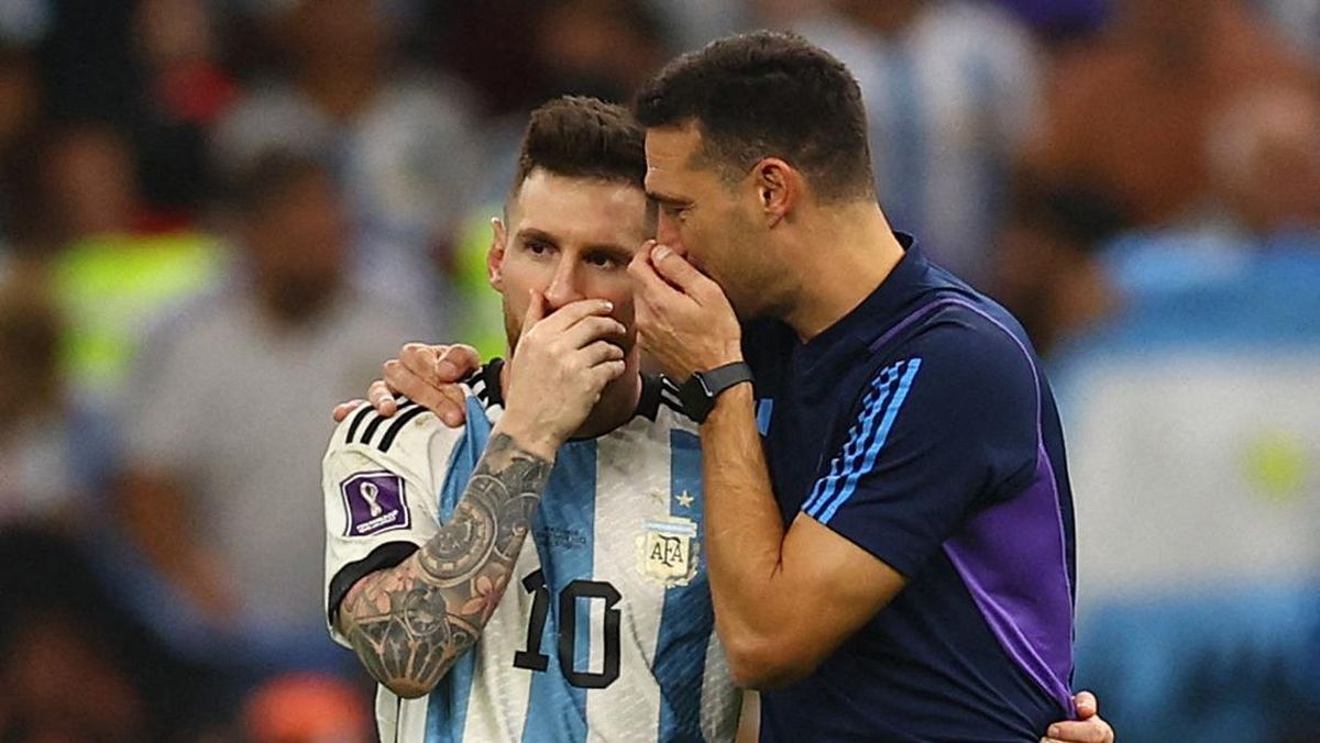 Pelatih Argentina Scaloni: Kalau Messi Ada, Semua Pemain Makin Menyala
