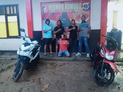 Pria Jakarta Barat Ditangkap Curi 2 Motor di Labuan Bajo