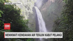 VIDEO: Menikmati Keindahan Air Terjun Kabut Pelangi