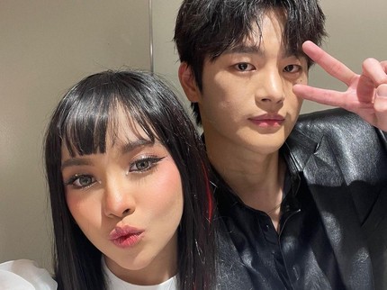 5 Potret Lyodra Bareng Park Min Young hingga Seo In Guk, Bikin Netizen Iri