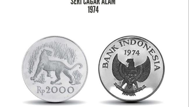 Uang koin Indonesia pecahan Rp2.000 pernah menjadi saksi Piala Dunia 1974. Kini, nilai koin dengan pecahan tersebut tembus hingga Rp2,75 di marketplace.