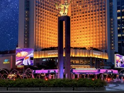 Bundaran HI Berhias LED Canggih, Suguhkan Pemandangan Apik!