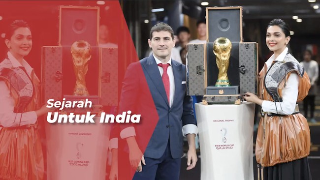 Deepika Padukone BA Louis Vuitton Didapuk Bawa Trofi Piala Dunia 2022