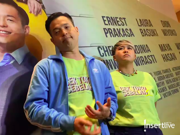 img-title Adu Akting dengan Laura Basuki, Ernest Prakasa: Geli Lihat Adegan Romantis