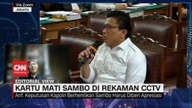 VIDEO: Kartu Mati Sambo di Rekaman CCTV - Editorial View