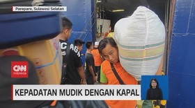 VIDEO: Kepadatan Mudik Dengan Kapal