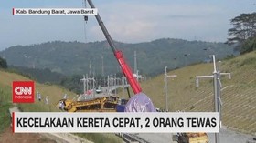 VIDEO: Melihat Lokasi Kecelakaan Kereta Teknis Proyek Kereta Cepat