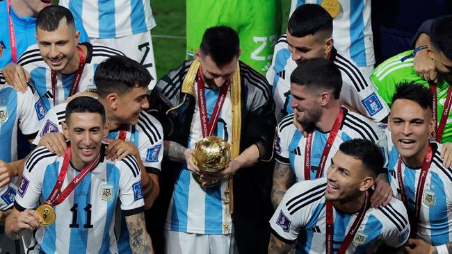 Nestapa Ekonomi Argentina Meski Sukses Dibawa Messi Juara Piala Dunia