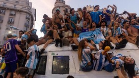 FOTO: Gairah Rakyat Argentina Rayakan Juara Piala Dunia