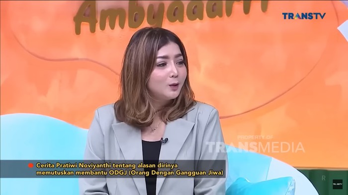 Pratiwi Noviyanthi, Mantan Pramugari yang Bantu ODGJ