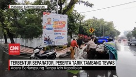 VIDEO: Terbentur Separator, Peserta Tarik Tambang Tewas