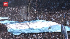 VIDEO: Argentina Juara Piala Dunia, Fans Berpesta Sampai Pagi
