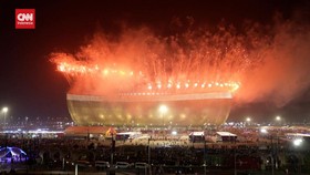 VIDEO: Sinar Argentina Juara Dunia di Atas Stadion Lusail